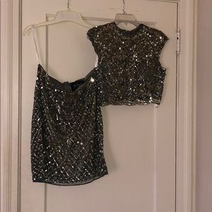 MacDuggal size 8 homecoming dress (two piece)
